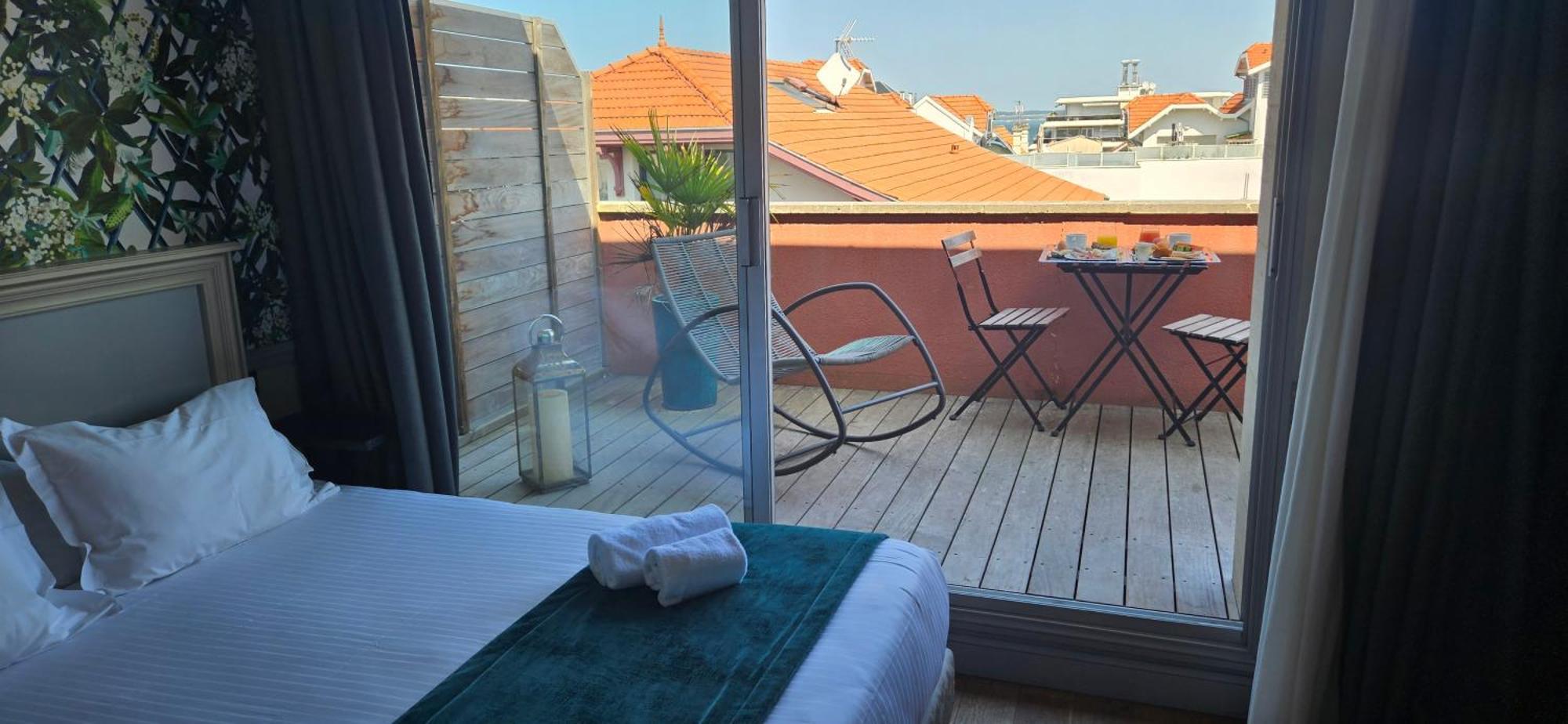 Hotel Villa-Lamartine Arcachon Exteriör bild